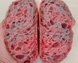 Foto langkah ke 28 dari resep Blue Spirulina Angkak Sourdough Bread (Oven Tangkring).