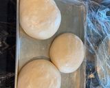 A picture of step 1 of Potato pizza.