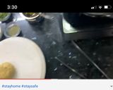 A picture of step 4 of Masala laccha paratha.