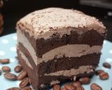 Foto langkah ke 16 dari resep Cake Coklat Kopi.