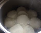 A picture of step 3 of Gulab Ras malai.