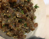 Foto del paso 2 de la receta: 🍃 Tartar de atún, aguacate y papaya 🍃
