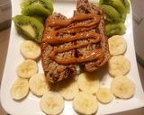 Une image de l'étape 4 de Banana bread healthy marbré.