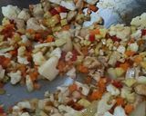Gambar langkah 3 resipi Nasi Goreng China.