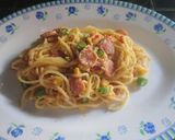 Foto langkah ke 4 dari resep Sphagetti Alfredo.
