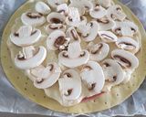 Une image de l'étape 4 de Feuilleté jambon champignons.