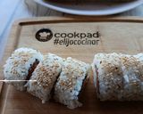 Foto del paso 12 de la receta: Sushi Philadelphia Roll (con salmón ahumado)