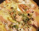 Foto del paso 5 de la receta: Salmón a la crema con puerros y limón (muy fácil!)