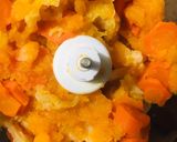 Foto del paso 3 de la receta: SOPA CREMA DE 🎃ZAPALLO 🎃🥕ZANAHORIA🥕 Y REPOLLO 🎊🥕🎃😋🤩🎃🥕🎉