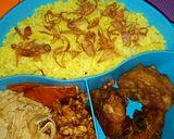Foto langkah ke 4 dari resep Nasi kuning mudah dan praktis.