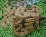 Gambar langkah 3 resipi Kuih siput.