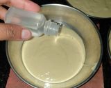 A picture of step 7 of Heart layered sponge cake.