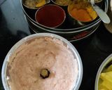A picture of step 2 of Paneer makhni.