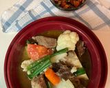 A picture of step 6 of Beef Bones Soup/Sop Balungan/Yahni.