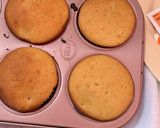 Foto del paso 7 de la receta: Panque/cupcake de plátano relleno de chocolate