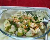 A picture of step 1 of Guava Chaat.