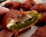 รูปขั้นตอนการทำที่ 7 ของ พริกฮาลาปินโน่ยัดไส้ (Jalapeno Poppers with Steak)