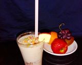 फ्रूट्स चॉकलेट स्मूदी (Fruits Chocolate Smoothie recipe in Hindi) रेसिपी चरण 3 फोटो
