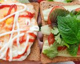 Hình bước làm 7 của món Bánh mỳ sandwich trứng pate