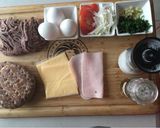 Foto del paso 1 de la receta: Thins de carne y Huevo