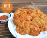 Foto langkah ke 4 dari resep Bakwan Udang Sayur.