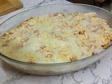 غراتان البطاطس بالكفتة والبشاميل