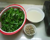 Hình bước làm 3 của món Hến nấu canh rau muống