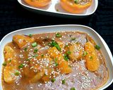 A picture of step 9 of Orange chicken.
