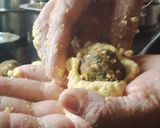 A picture of step 7 of Methi Daal Vada.