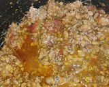 A picture of step 4 of Chicken Qeema dry 😋.