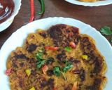 A picture of step 12 of Tofu Tomato Omelette (Savoury Tofu Tomato Pancake).