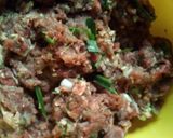 A picture of step 1 of Kofta.