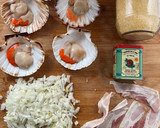 Foto del paso 1 de la receta: Vieiras al horno a la gallega