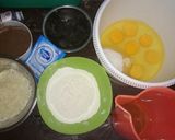 Foto langkah ke 1 dari resep Brownies kukus coklat keju.