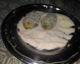 A picture of step 2 of Veg kabab with chilli garlic and honey sauce.