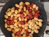 Ñoquis con chorizo