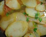 Foto del paso 3 de la receta Pulpo y gambones con patatas