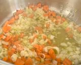 A picture of step 1 of Lentils with chorizo.