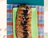 Foto langkah ke 9 dari resep Choco cheese banana strudel.