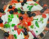 Foto del passaggio 3 della ricetta Filetto di Orata alla Mediterranea