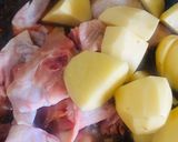Gambar langkah 4 resipi Kari Ayam Mudah.