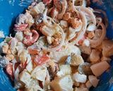 Olivje saláta recept fázis 4 fotója