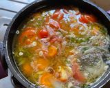 A picture of step 5 of Minestrone Soup.