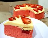 Keto Strawberry Yogurt Cake Sugar #Ketopad langkah memasak 1 foto