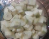 A picture of step 2 of Raw Banana & Chickpea  Rollups.