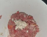 Foto del paso 4 de la receta: Carne de hamburguesa con queso azul