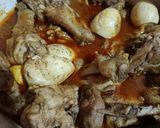 Foto langkah ke 4 dari resep Gulai Ayam Telur.
