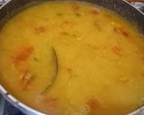 A picture of step 9 of Rajasthani daal.