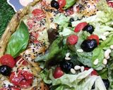 Une image de l'étape 7 de 👑Couronne feuilletée Tomate Pesto Mozza.