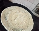 A picture of step 3 of Adai Dosai.